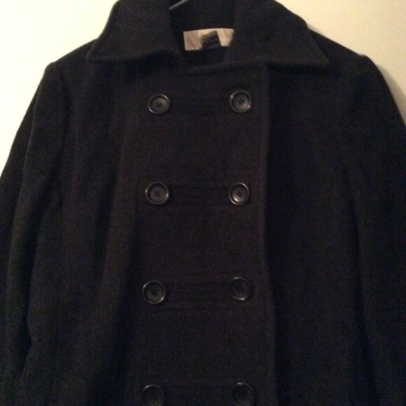 Michael Kors Medium Black Coat - Picture 2 of 2